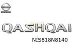 Nissan Qashqai embleem tekst ''Qashqai'' achterklep Originee, Verzenden, Nieuw, Nissan