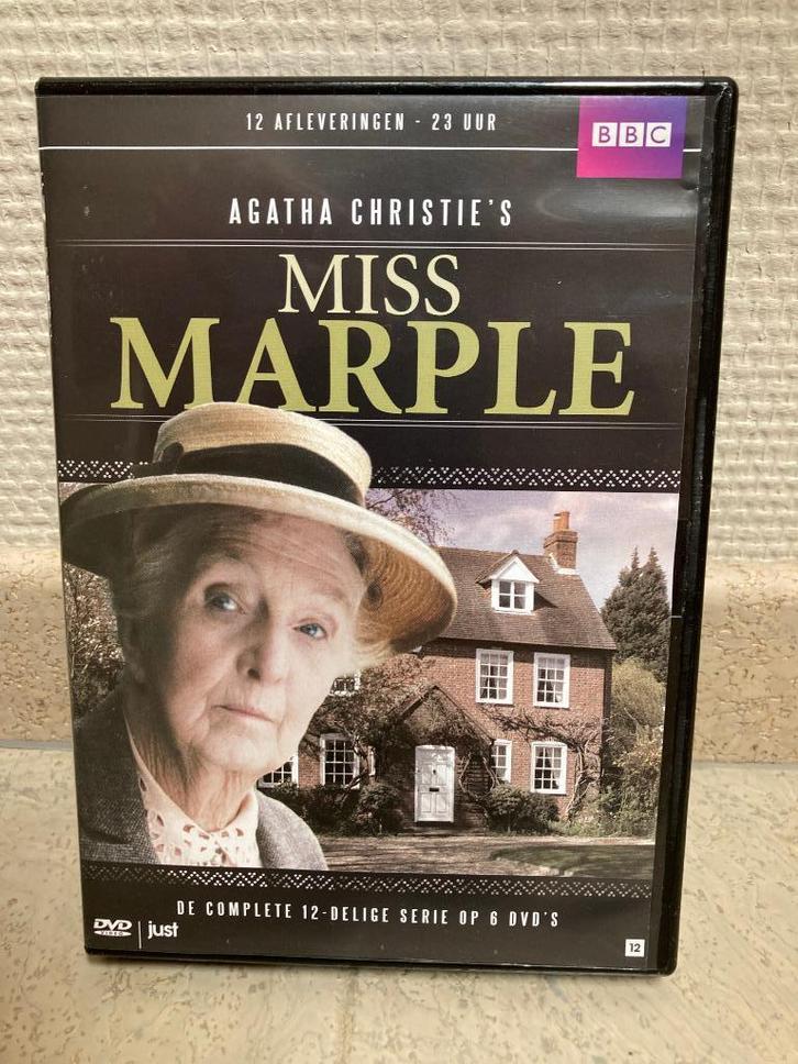 Agatha Christie's Miss Marple DVD box, Cd's en Dvd's, Dvd's | Tv en Series, Zo goed als nieuw, Thriller, Boxset, Vanaf 12 jaar
