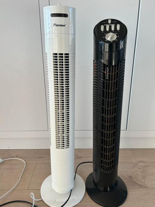 2 Torenventilators, Elektronische apparatuur, Ventilatoren, Zo goed als nieuw, Torenventilator, Ophalen