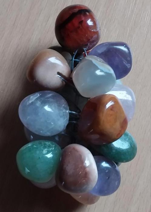 Oude Prachtuge druiven met edelstenen., Antiek en Kunst, Curiosa en Brocante, Verzenden
