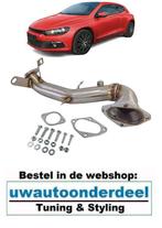 Racing Downpipe RVS Geschikt Voor Volkswagen Scirocco 1.4 TS, Envoi