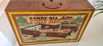 Vintage 1968 Louis Marx Tin Litho Carry-All Action Fort Apac, Ophalen of Verzenden
