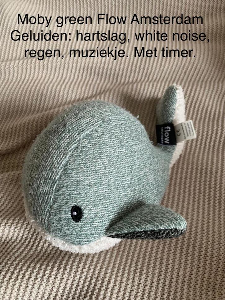 Moby Green Flow Amsterdam, Enfants & Bébés, Jouets | Peluches, Comme neuf, Enlèvement