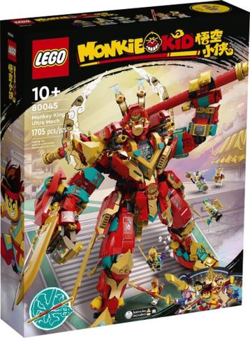 LEGO Monkie Kid - 80045 - Monkey King Ultra Mech beschikbaar voor biedingen