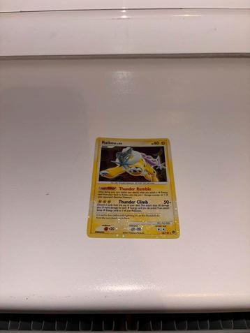 Pokemon kaart Raikou beschikbaar voor biedingen