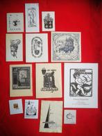 Lotje van 13 ex-librissen, Ophalen of Verzenden