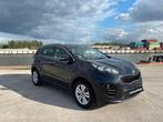 KIA SPORTAGE 1.6i Sense ISG  Benzine  2018  56.600 km  E, Auto's, Kia, Lederen bekleding, 1590 cc, Zwart, Leder