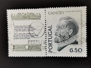 Portugal 1980 - 400 ans de la mort de Camöes - avec vignette, Enlèvement ou Envoi, Portugal, Affranchi