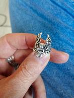 Zilveren adelaar Ring Ringmaat 20/21mm 925 zilver, Heer, Ophalen of Verzenden, Zo goed als nieuw, Zilver