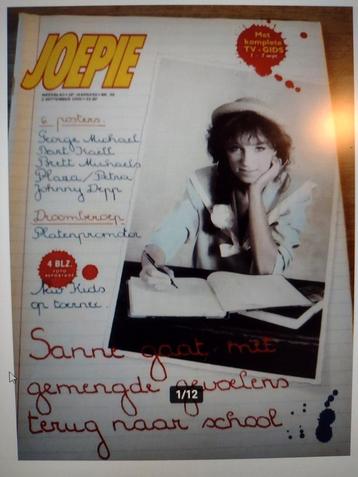 JOEPIE MAGAZINE 1990:SANNE-NEW KIDS ON THE BLOCK-DURAN DURAN beschikbaar voor biedingen