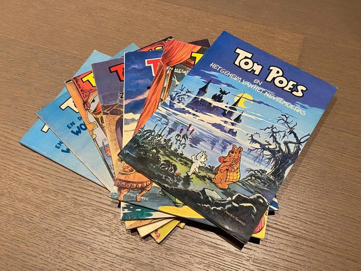 Marten Toonder - Tom Poes - 7 losse delen, Boeken, Stripverhalen, Zo goed als nieuw, Ophalen of Verzenden