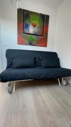 Zalig donkerblauw zetelbed IKEA, Huis en Inrichting, Slaapkamer | Slaapbanken, Ophalen, Zo goed als nieuw