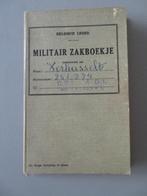 militair zakboekje Verhasselt Jan Pieter WO2 Willebroek 1940, Verzamelen, Militaria | Algemeen, Ophalen of Verzenden, Overige soorten