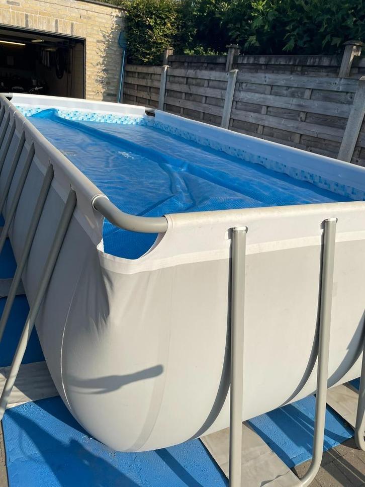 zwembad bestway met volledige instalatie, Tuin en Terras, Zwembad-toebehoren, Zo goed als nieuw, Overige typen, Ophalen