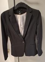 Damesblazer zwart mt 36, H&M, Zwart, Ophalen of Verzenden, Zo goed als nieuw