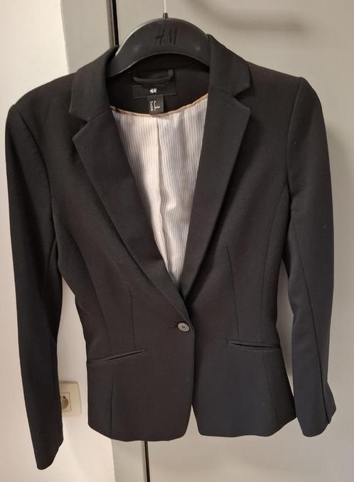 Damesblazer zwart mt 36, Kleding | Dames, Jasjes, Kostuums en Pakken, Zo goed als nieuw, Jasje, Maat 36 (S), Zwart, Ophalen of Verzenden