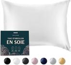 Kussensloop van zijde 40 x 40 cm GRATIS LEVERING, Huis en Inrichting, Woonaccessoires | Kussens, Overige kleuren, -, Verzenden