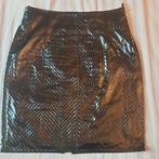 ALMA Italia*LEDERROK met structuur*ZWART*NIEUW*, Ophalen, Zwart, Nieuw, ALMA