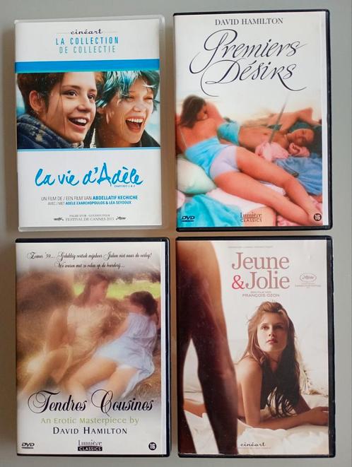 Premiers desirs,La vie d'Adele,Tendres cousines,Jeune& jolie, Cd's en Dvd's, Dvd's | Filmhuis, Zo goed als nieuw, Ophalen of Verzenden