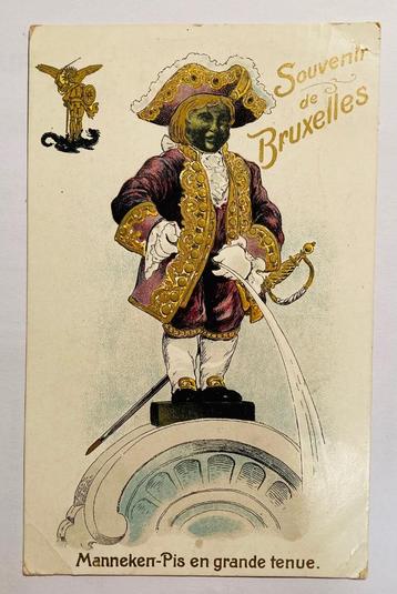 carte postale ancienne Manneken Pis - 1925 beschikbaar voor biedingen