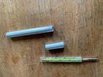 Artex Thermomètre ancien métal dans étui métal vintage, Antiquités & Art, Envoi