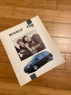 Folder Renault Clio 16v, Ophalen of Verzenden, Renault