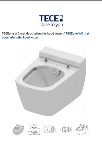 Wc met douchefunctie beschikbaar voor biedingen