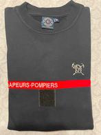 Sweat-shirt POMPIER taille L/104 manches longues, Comme neuf