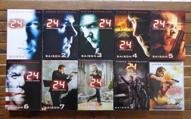 )))  24 Heure Chrono  //  L' intégrale 9 Saisons + Film  (((, CD & DVD, DVD | TV & Séries télévisées, Comme neuf, Thriller, Coffret