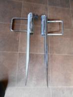 2 piketten met handgreep, Caravans en Kamperen, Ophalen of Verzenden, Zo goed als nieuw