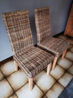 Rieten stoelen. 4 stuks. Nieuwe staat., Huis en Inrichting, Stoelen, Ophalen, Zo goed als nieuw