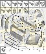 Citroen Jumper (1/07)- Links mistlamphuis Origineel! 1214117, Neuf, -, -, -