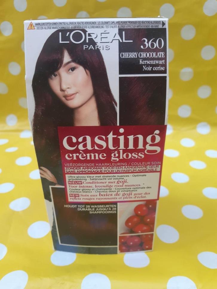 Semi-permanente haarverf L'Oréal Casting Crème Gloss 360 Che, Handtassen en Accessoires, Uiterlijk | Haarverzorging, Nieuw, Overige typen