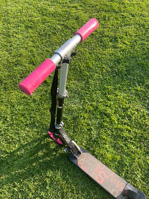 Roze inklapbare step MID7 Oxelo, Fietsen en Brommers, Fietsen | Kinderfietsjes, Gebruikt, Ophalen