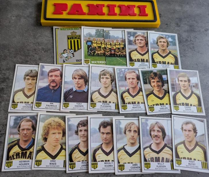 PANINI FOOTBALL 82 WATERSCHEI 19 STICKERS 1982, Hobby en Vrije tijd, Stickers en Plaatjes, Verzenden