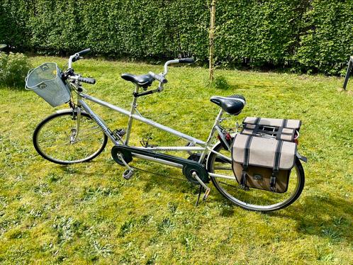 Tandem Venturelli tip top in orde, Fietsen en Brommers, Fietsen | Tandems, Gebruikt, Meer dan 20 versnellingen, Ophalen