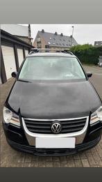 Volkswagen Touran 1.9 2007 EXPORT, Auto's, Zwart, Zwart, Leder, 5 deurs