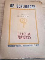 1928: de verloofden door manzoni (Lucia Renzo), Antiek en Kunst, Ophalen of Verzenden