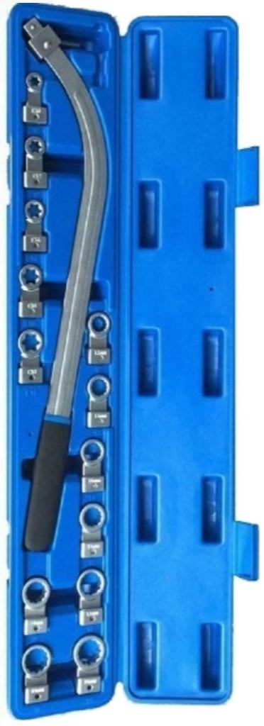 V-Snaar Sleutelset 15dlg Universeel, Auto diversen, Autogereedschap, Nieuw, Ophalen of Verzenden