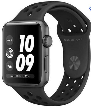Apple Watch series 3 Nike+ spacegrijs 42mm beschikbaar voor biedingen