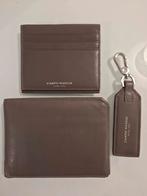 Campo Marzio portefeuille, kaarthouder en sleutelhanger, Handtassen en Accessoires, Portemonnees, Beige, Zo goed als nieuw, Leder