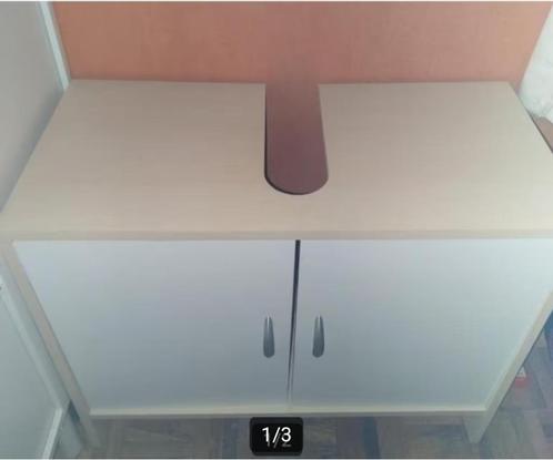 Wastafelonderkast, koopje! Lengte: 65cm Diepte: 30cm H54cm, Huis en Inrichting, Badkamer | Badkamermeubels, Gebruikt, Wastafelkast