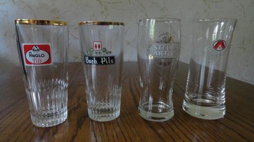 Bierglazen, Verzamelen, Glas en Drinkglazen, Zo goed als nieuw, Bierglas, Ophalen of Verzenden