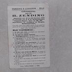 Oud bidprentje Zele 1939, Verzamelen, Ophalen of Verzenden