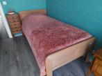 1 pers bed, Ophalen, 90 cm, Eenpersoons, Beige