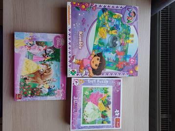 2 puzzels en Dora mens erger je niet beschikbaar voor biedingen