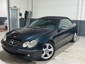 MERCEDES CLK 200 KOMPRESSOR CABRIOLET AUTOMAAT AIRCO LEDER beschikbaar voor biedingen