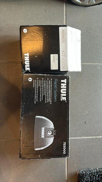 Thule bagagedrager kit 3136 en system 753, Enlèvement ou Envoi, Comme neuf