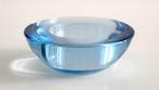 kaarsenhouders blauw glas kandelaars, Ophalen, Overige materialen, Blauw, Zo goed als nieuw