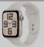 Apple smart watch SE 2024 Starlight Aluminium 40mm wit (M/L), Handtassen en Accessoires, Smartwatches, Ophalen, Wit, Apple Watch
